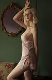 Fairy Satin Lace Lingerie Dress, Exquisite Nightgown