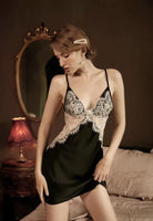Heavenly Satin Lace Lingerie Set, Sexy Lingerie, Satin Lingerie