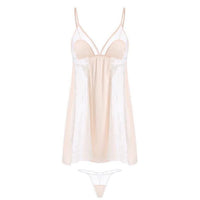 Taste of Love Mesh and satin Nightgown