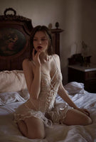 Too hot to handle Lace and Mesh Tulle Tutu Set