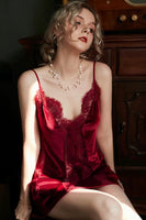 Vintage Velvet Nightgown, Sexy Lingerie, Velvet Lingerie