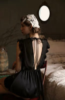 Give Into Love Vintage Silky Babydoll Lingerie Dress